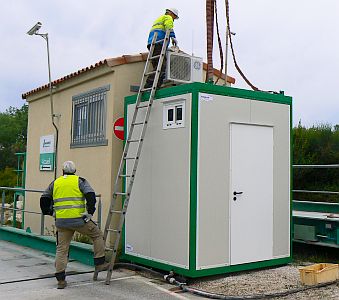 cabine de mesure pour pesage lourd par Somoloc FTF